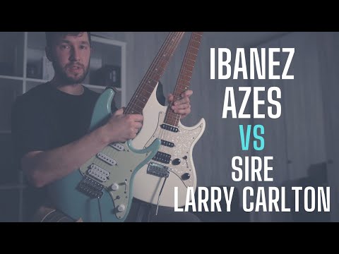 Ibanez AZ Essentials vs Sire Larry Carlton S7 || Battle of the Indonesian Strats