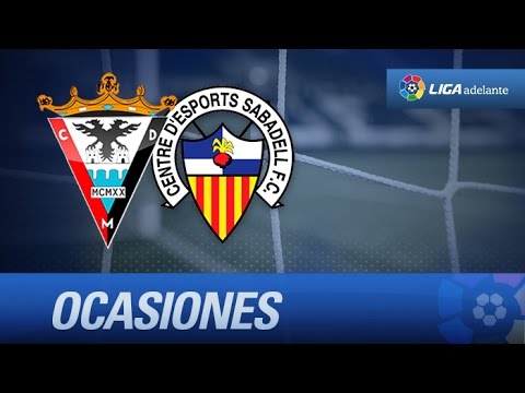Todas las ocasiones de CD Mirandés (0-0) CE Sabadell