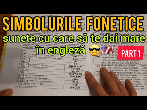 Lecţia # 003 - Sunete cu care să te dai mare în engleză 😎 - part 1