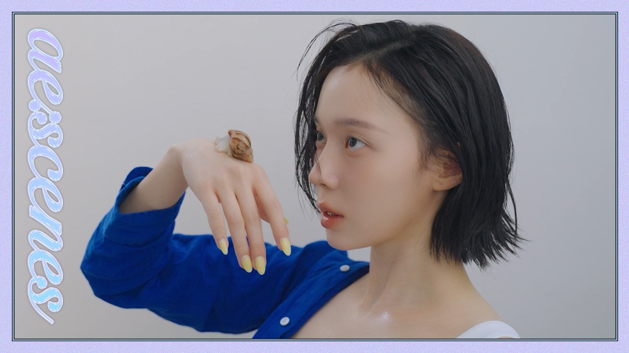 [ae:scenes] 그새 정든 달팽이 친구 | 에스파 윈터 에스콰이어 코리아 화보 비하인드 (aespa WINTER ESQUIRE Korea Pho