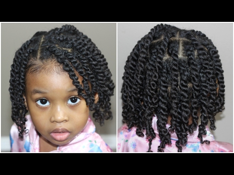 Two Strand Twists for Kids | Natural Hair