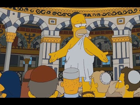 The Simpsons - Dome Of The Rock !