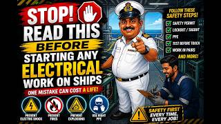 Stop! Read This Before Starting Any Electrical Work on Ships