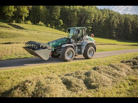 Kramer telescopic wheel loader KL55.T - For even more stacking height