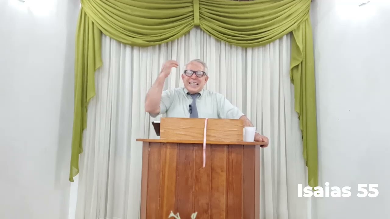 Pregação Loucura por buscar aquilo que é inútil - Isaías 55 | Pr. David Sena