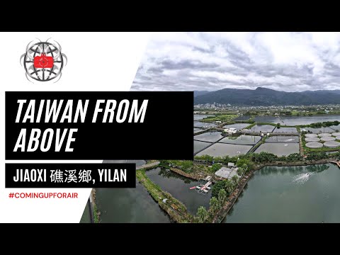 Jiaoxi 林溪鄉, Yilan // Taiwan vista de cima para relaxamento panorâmico #Comingupforair
