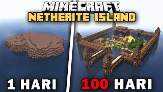 Download lagu 100 Hari Minecraft PULAU NETHERITE Only mp3