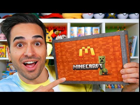 APRO IL BOX EDIZIONE LIMITATA DI MINECRAFT DEL MCDONALD'S!!