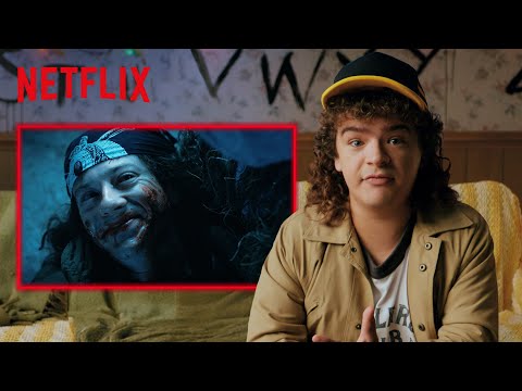 The Stranger Things Cast React to Eddie's Death Scene | Stranger Things | Netflix
