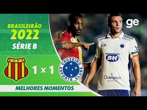 Gols e lances de Sampaio Corrêa x Cruzeiro