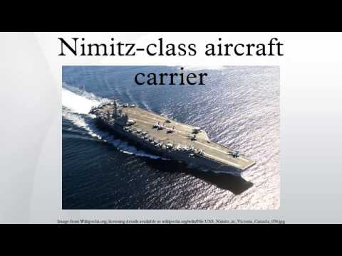 ニミッツ級空母 (Nimitz-class aircraft carrier)