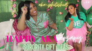 AKAversary Photoshoot | Sorority/ Probate Gift Ideas + AKA Haul From SCRC