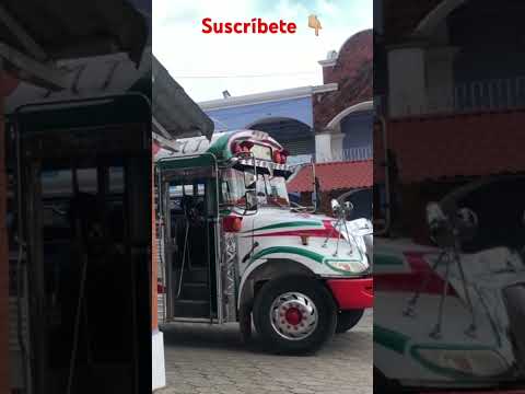 Para de transporte extra-urbano, Parramos, Chimaltenango, Guatemala 🇬🇹
