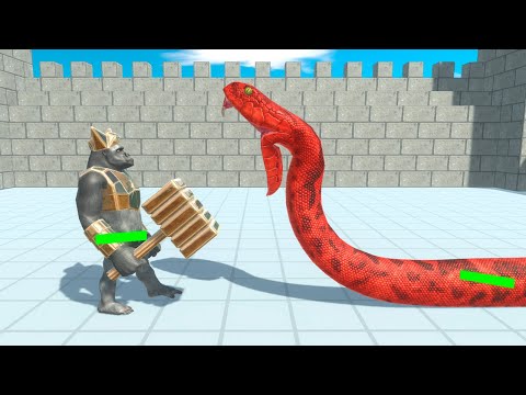 Ghor Hammer vs Every Unit 1v1 - Animal Revolt Battle Simulator