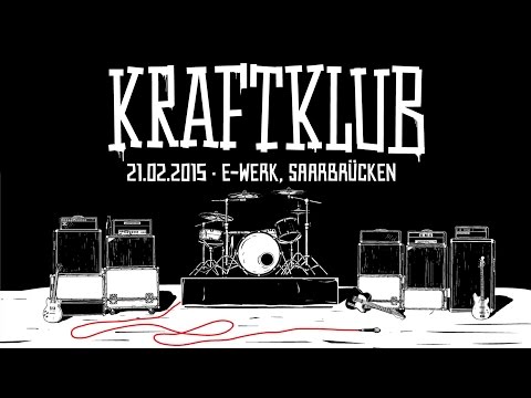 Kraftklub - HD LIVE SET - E-Werk, Saarbrücken - 21.02.2015