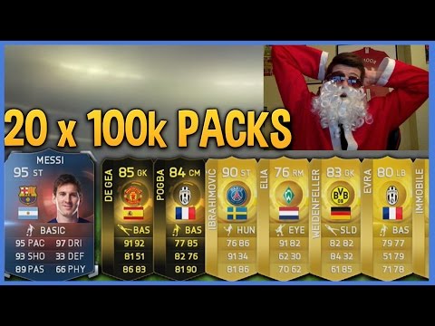 FIFA 15 -  OMFG!!!! 20 X 100K PACKS (PACK OPENING)