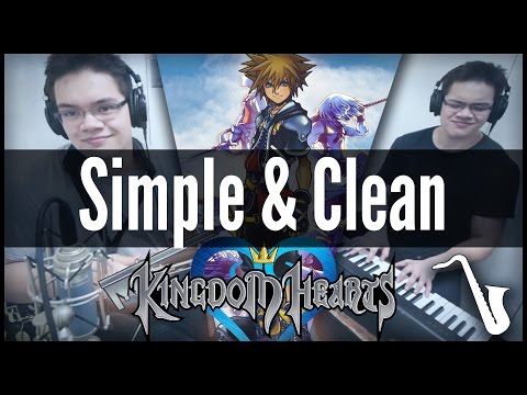 Kingdom Hearts: Simple & Clean - Jazz Cover || insaneintherainmusic (feat. Carlos Eiene)