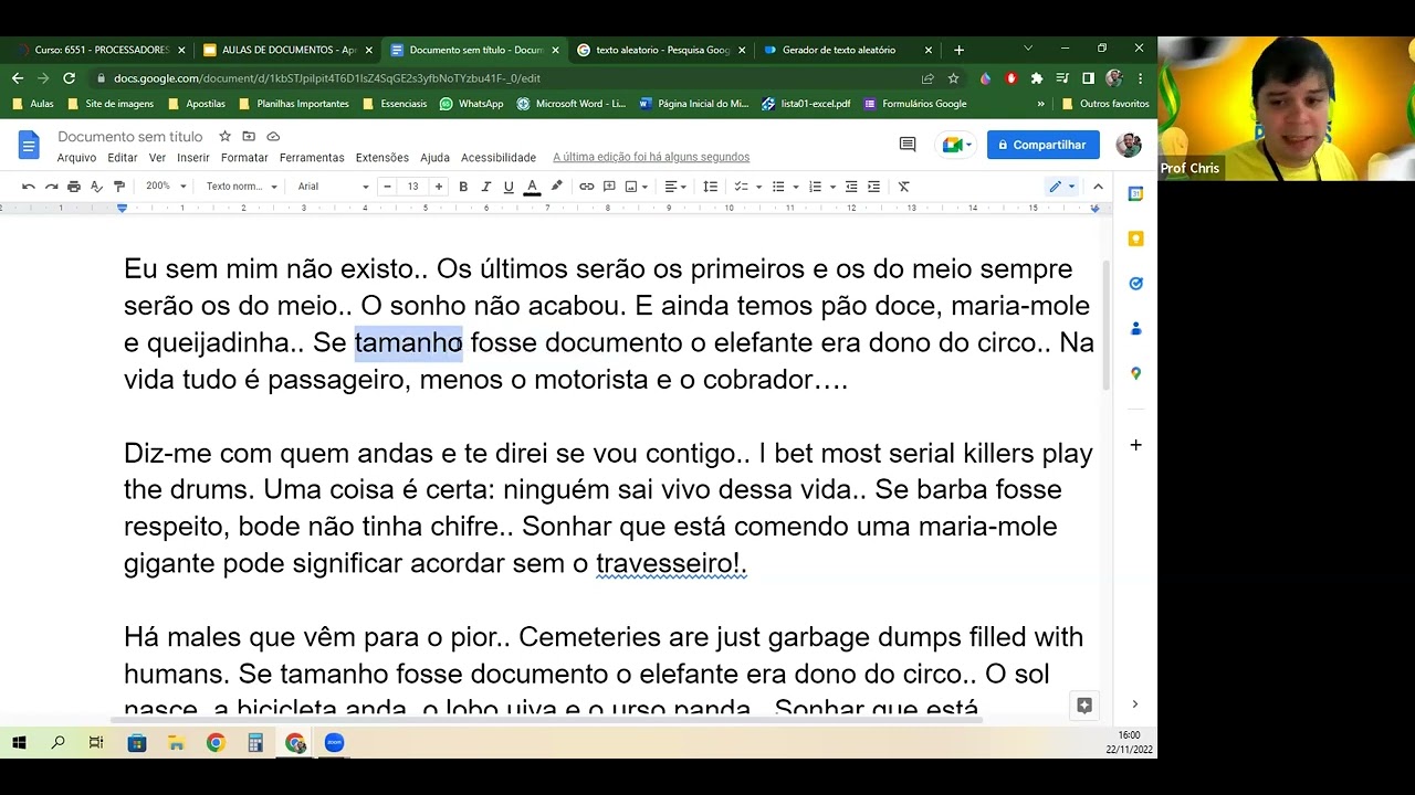 6551 AULA 07 - DOCUMENTOS
