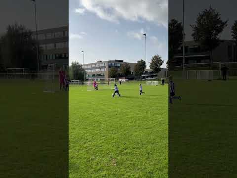 Arlan’s fifth goal of the match. Forza Almere vs. Diemen (under 8Y)