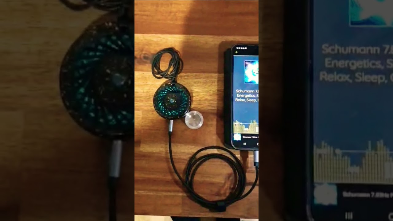 ✨️New Etsy listings- PEMF Pendant, utilising Duel 2 channel Rodin Coils in a Strong Orgonite Matrix!