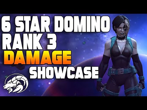 Domino 6 Star Rank 3 Game Play | Marvel Contest of Champions