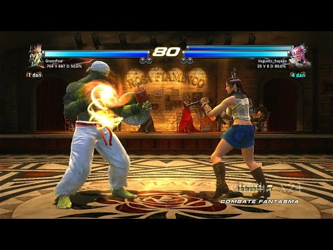 L1 68 Julia Jaycee y Kunimitsu VS Ascient OGRE - Tekken Tag 2 ( Uchiha x24 ) GamePlay PS3