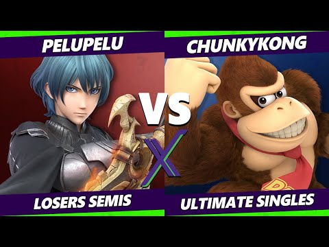 S@X 390 Online Losers Semis - ChunkyKong (DK) Vs. Pelupelu (Byleth) Smash Ultimate - SSBU