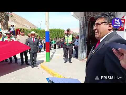 90° Aniversario Gral. Sánchez Cerro: Paseo e Izamiento de Banderas