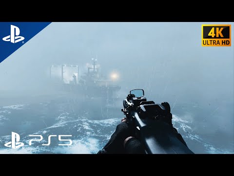 DARK WATER (Modern Warfare II) - PS5 [4K Ultra HD] Gameplay
