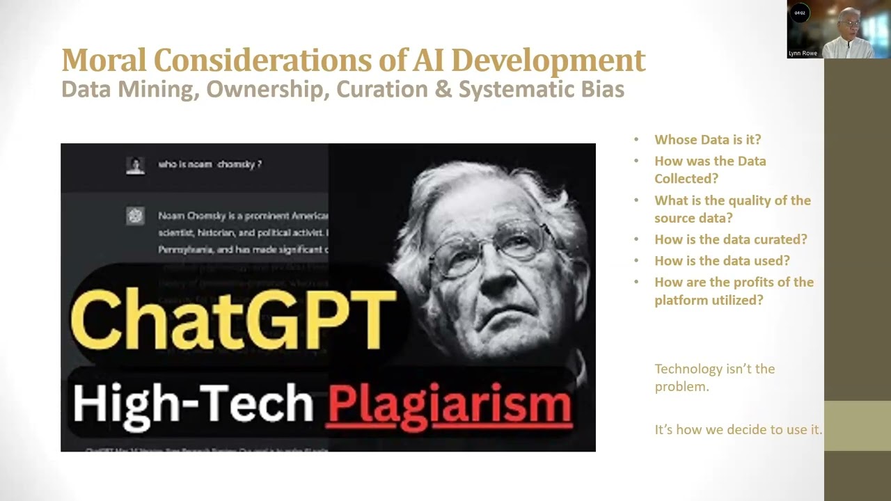 Lynn Rowe - The Internet, AI and Accessibility