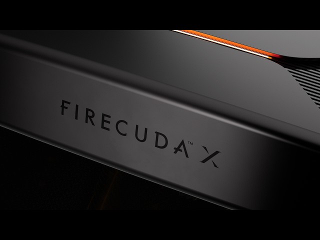 Video Teaser für Seagate | FireCuda X Vault: Fortify your games and moments of glory