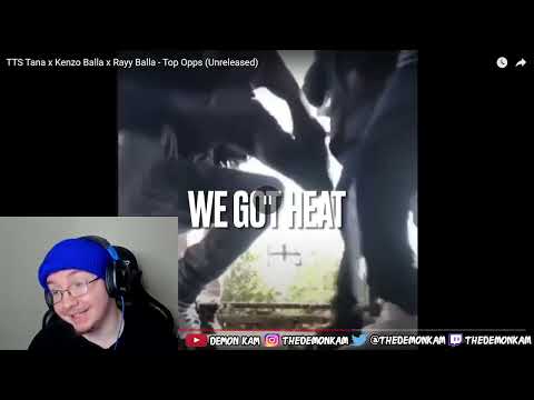 Demon Kam Reacts to TTS Tana x Kenzo Balla x Rayy Balla - Top Opps (Unreleased)
