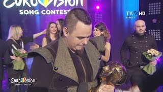 Ovidiu Anton va reprezenta România la Eurovision Song Contest 2016 (anunţul câştigătorului)