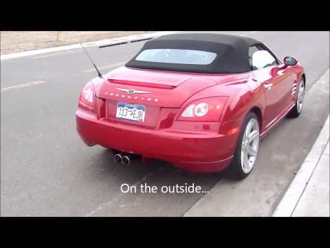 2006 Chrysler Crossfire Roadster with ANSA Sport Muffler UN0827