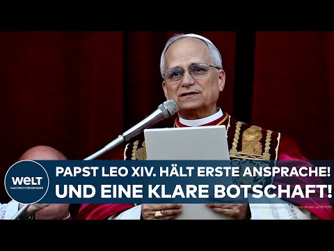 VATIKAN: Papst Leo XIV. hält erste Ansprache! Bruder Paulus verrät! "Das hatte ich mit gewünscht!"
