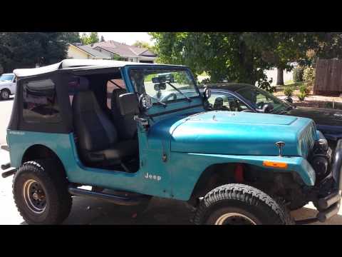 Part 1 Jeep Wrangler YJ Bestop SoftTop w/ Upper Doors Unbox Install