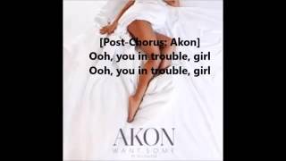 Akon ft DJ Chose   Want Some Lyrics