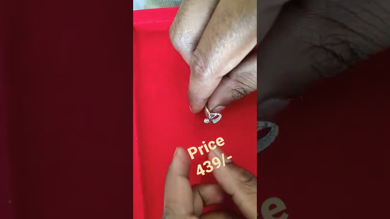 Girls Designer ring 💍💍||Anjali jewellers gold silver letest design||lower price#silver ring 💍