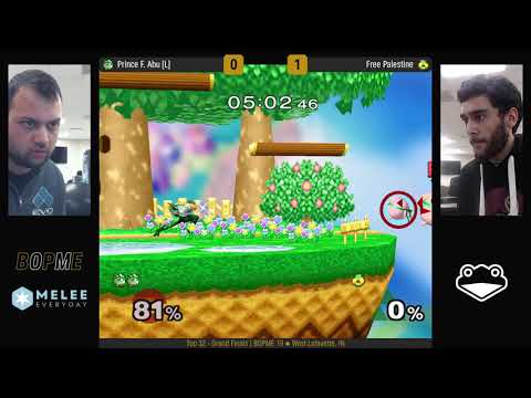 BOPME 19 - Prince F. Abu (Jigglypuff) vs Free Palestine (Sheik) - Top 32 - Grand Finals