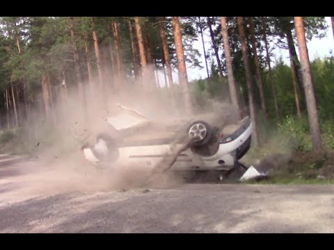 SM Oili Jalonen Ralli 2019 (crashes & action)