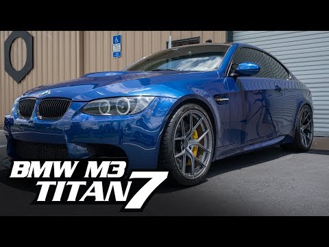 BMW M3 Titan 7 TS-5 Install (Dialed In Wheel Offsets)