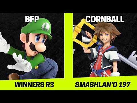 SmashLAN'd 197 Winners R3 - BFP (Luigi) vs Cornball (Sora) - SSBU Tournament