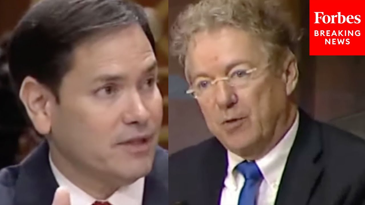 JUST IN: Rand Paul Questions Marco Rubio About Possibility Of Ukraine Joining NATO