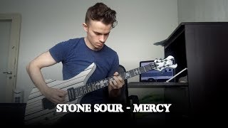 Stone Sour - Mercy (Full Song Guitar Cover + Solo)