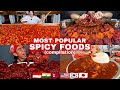 Mukbangers Around The World Try The Most FAMOUS Spicy Food For MUKBANG