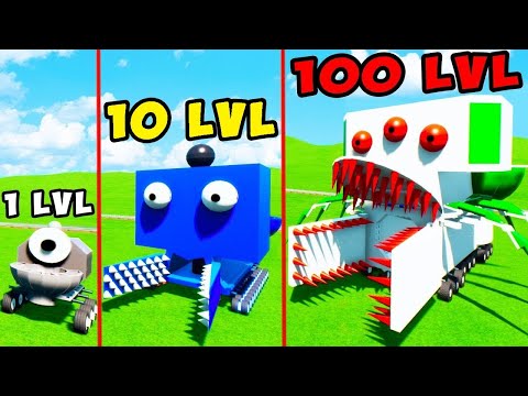 THE EVOLUTION OF THE TOILET  FROM CHERNOBYL IN THE GAME BRICK RIGS! FROM A BABY TO A MONSTER-EATER!