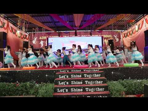 Baby Shark Dance | Annual Function 2025 | ADHARSHILA SCHOOL ABOHAR 