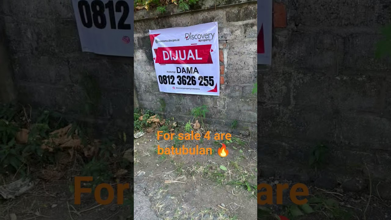 Premium Land 4 Ares, Wide Road Access, Strategic Location Batubulan Gianyar