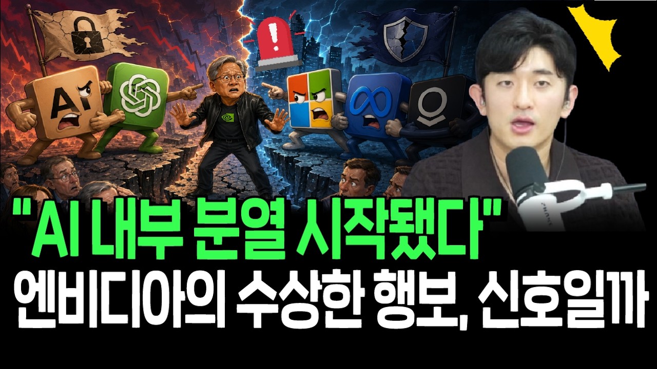 다급해진 젠슨황의 수상한 행보, AI 내부 분열의 징조일까