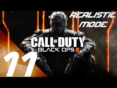 Call of Duty Black Ops 3 - Realistic Mode Walkthrough Part 11 - Sand Castle